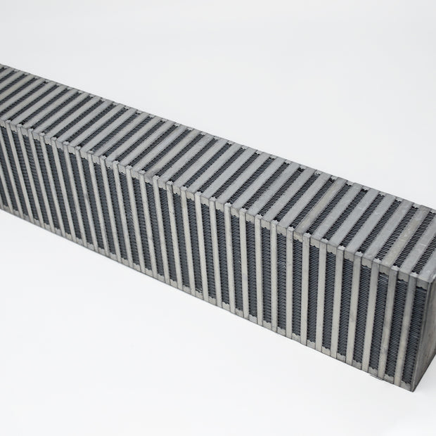 High-Performance Bar & Plate Intercooler Core 24x6x3.5 - Vertical Flow