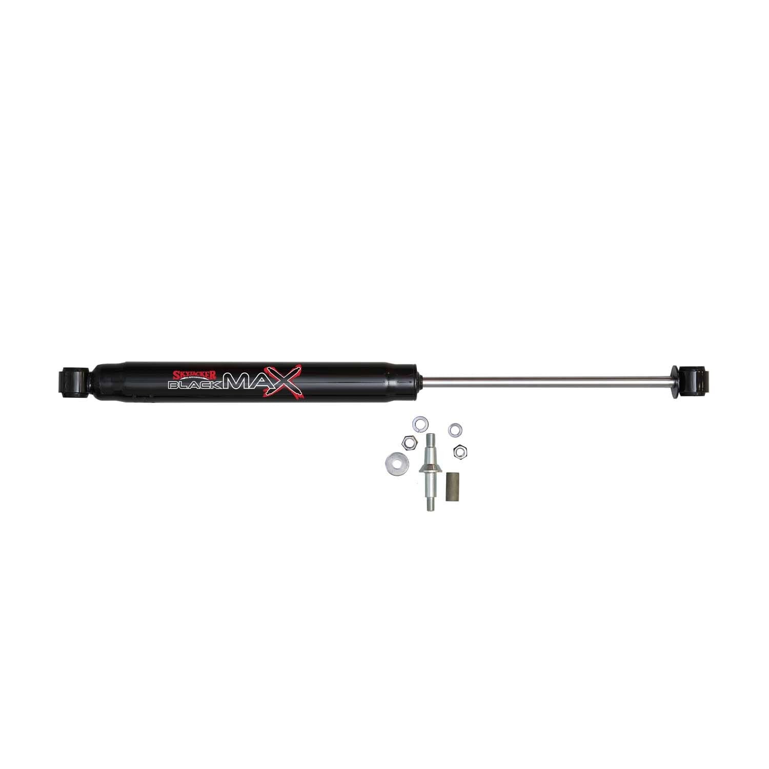 Black MAX OEM Replacement Steering Stabilizer Kit With Black Cylinder.