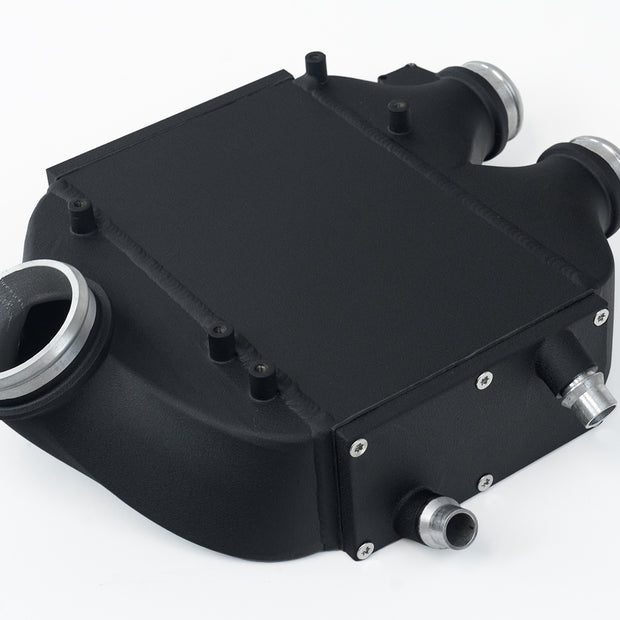F8X M3 / M4 / M2 Comp Top Mount Charge-Air-Cooler - Crinkle Black Finish