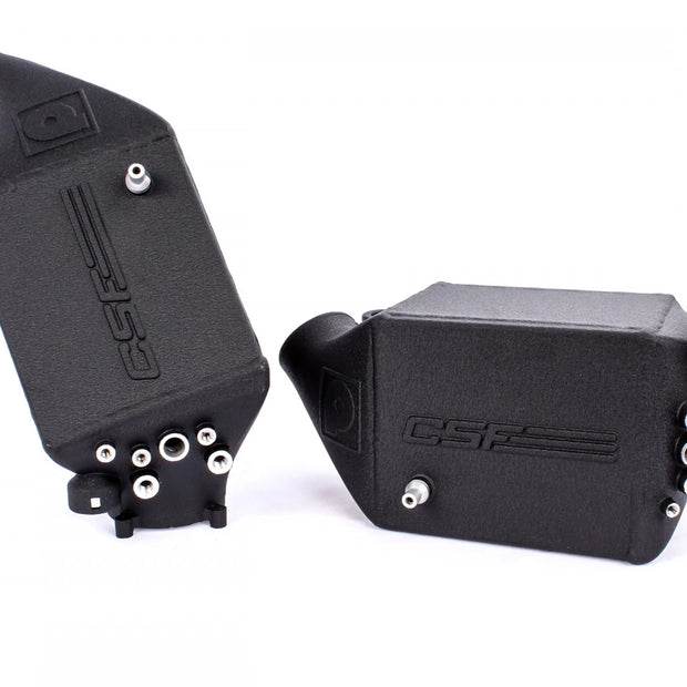 BMW F1X M5 & M6 Twin Charge-Air-Cooler Set - Crinkle Black Finish