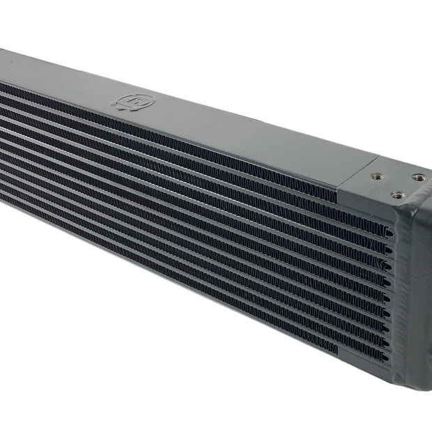 Universal Single-Pass Oil Cooler / IROC Porsche / M22x1.5 / 24L X 5.75H X 2.16W
