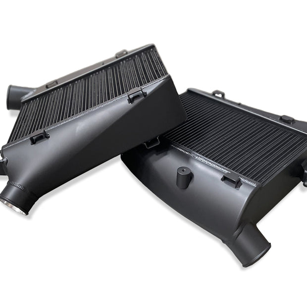 Audi C8 RS6/RS7 High-Performance Twin Intercooler Set - Thermal Dispersion Black