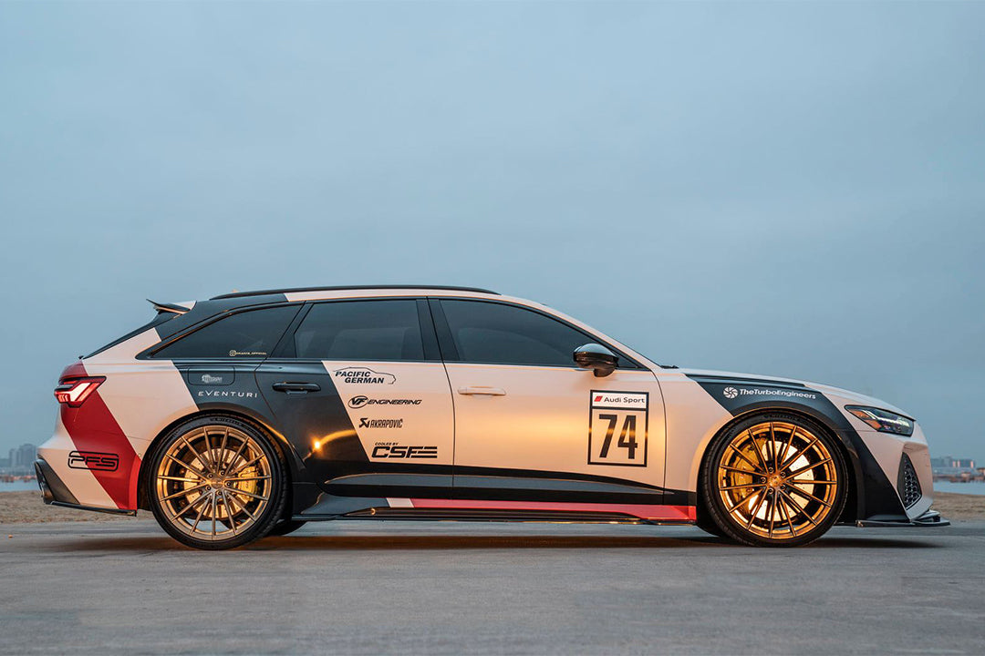 Audi C8 RS6/RS7 High-Performance Twin Intercooler Set - Thermal Dispersion Black