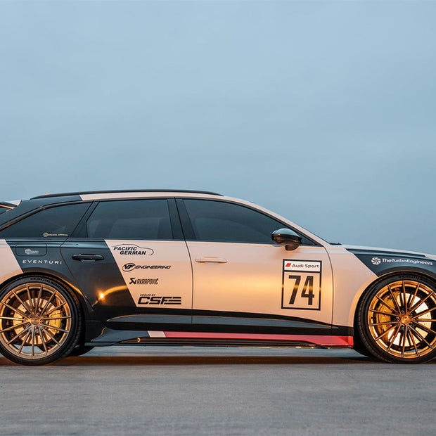 Audi C8 RS6/RS7 High-Performance Twin Intercooler Set - Thermal Dispersion Black