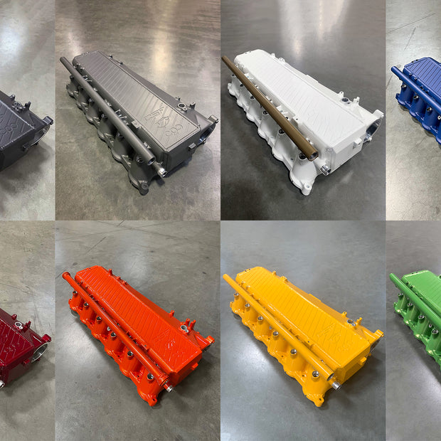 A90 Supra / BMW B58 Charge-Air Cooler Manifold - Custom Finish