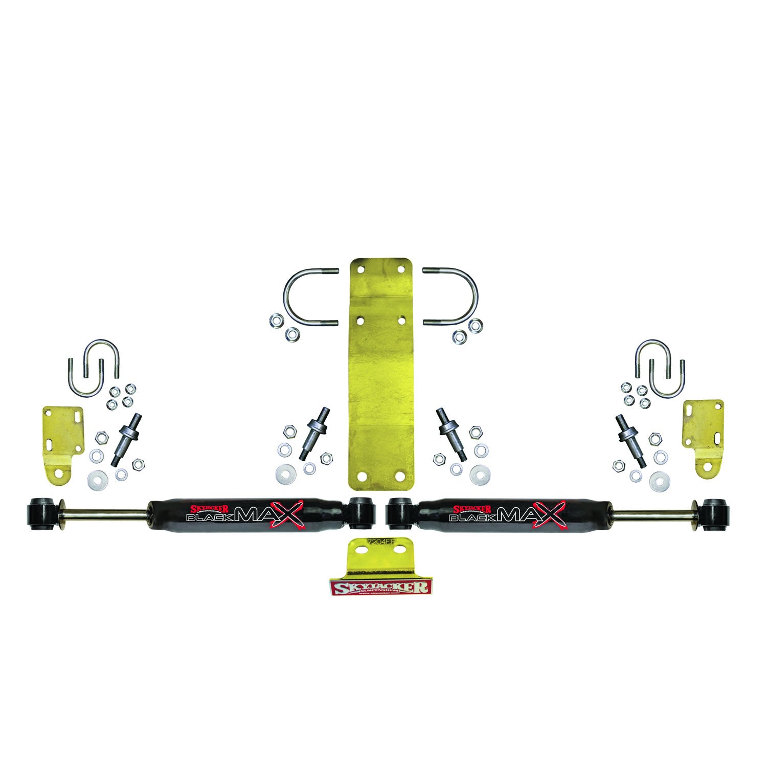 Skyjacker - 2007-2017 Jeep Wrangler JK/JKU Black Max Dual Steering Stabilizer Kit - 8204