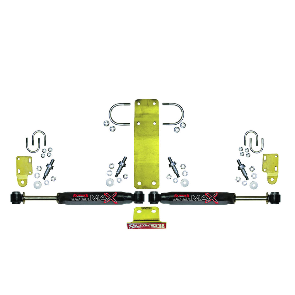 Skyjacker - 2007-2017 Jeep Wrangler JK/JKU Black Max Dual Steering Stabilizer Kit - 8204