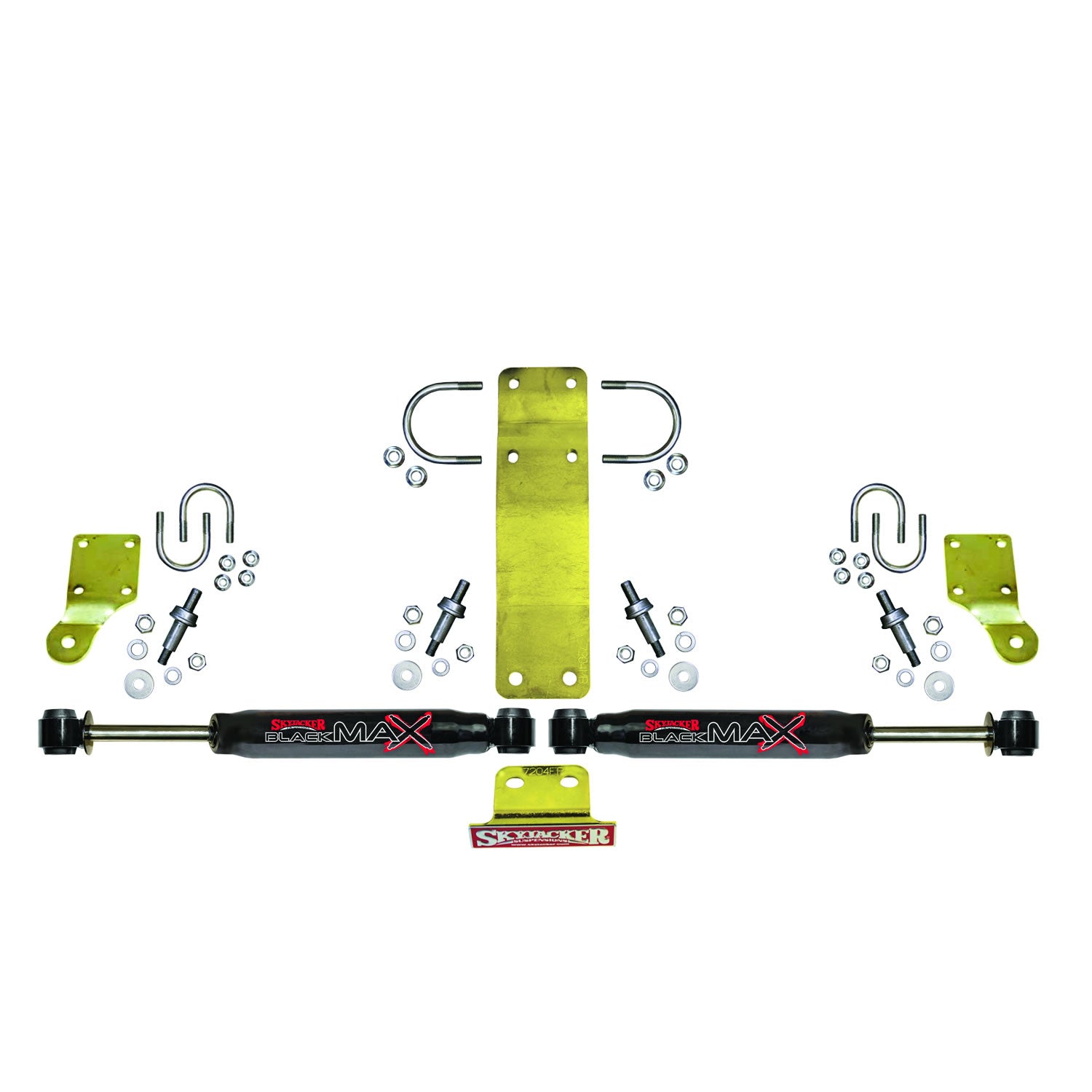 Skyjacker - 2007-2017 Jeep Wrangler JK/JKU Black Max Dual Steering Stabilizer Kit - 8206