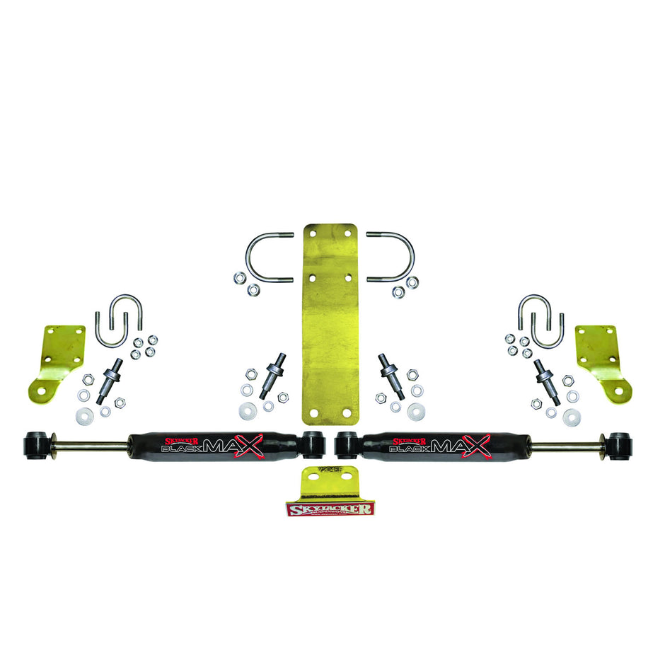 Skyjacker - 2007-2017 Jeep Wrangler JK/JKU Black Max Dual Steering Stabilizer Kit - 8206