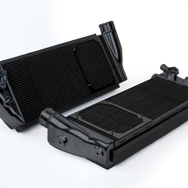 Ferrari 488 / Pista / F8 Twin Intercooler Set - Thermal Dispersion Black