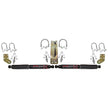 Black MAX Dual Stabilizer Kit With Black Cylinders And Black Boots.