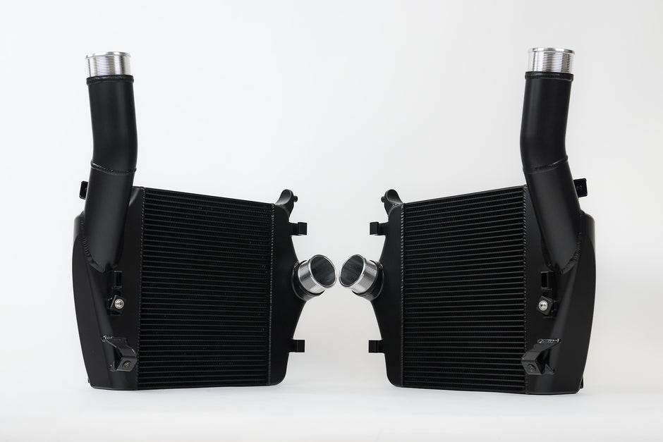 Audi SQ7 / SQ8 Twin Intercooler Set - Thermal Dispersion Black