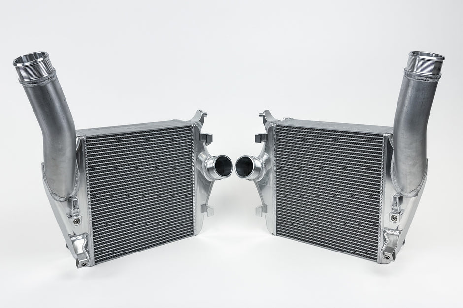 Audi SQ7 / SQ8 Twin Intercooler Set - Raw Billet