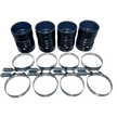 Set of black S&B 4