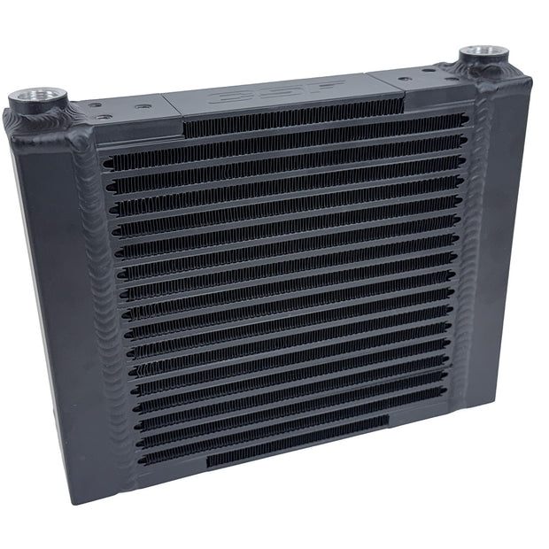 CSF Universal Large Single-Pass Oil Cooler - M22 X 1.5 - 12.0L X 9.33H X 2.16W