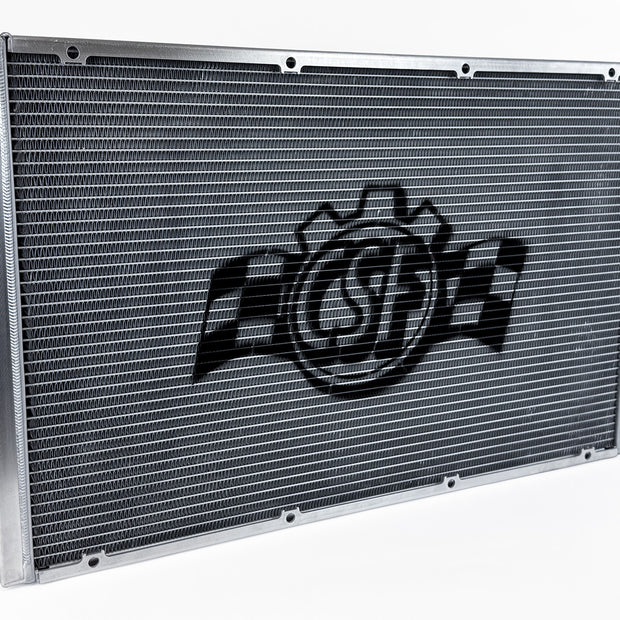 Motorsport Dual-Pass Radiator With Shroud + 14" SPAL Brushless Fans & Harnesses