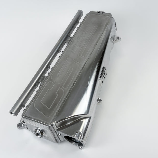 BMW Gen 2 B58 Race X Charge Air Cooler Manifold - Raw Billet