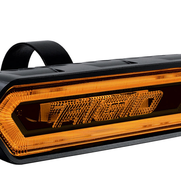 RIGID Chase Rear Facing 5 Mode LED Light Amber Halo Black Housing