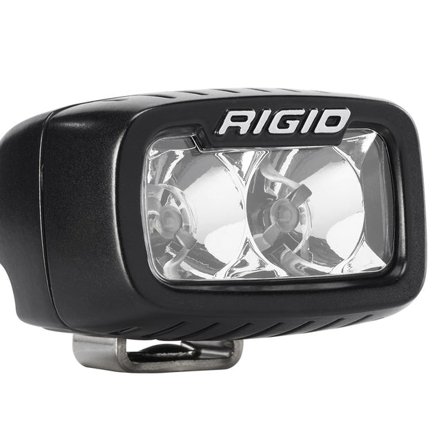 RIGID SR-M Series PRO Flood Optic Surface Mount Black Housing Single