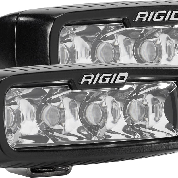 RIGID SR-M Series PRO Spot Optic Surface Mount Black Housing Pair