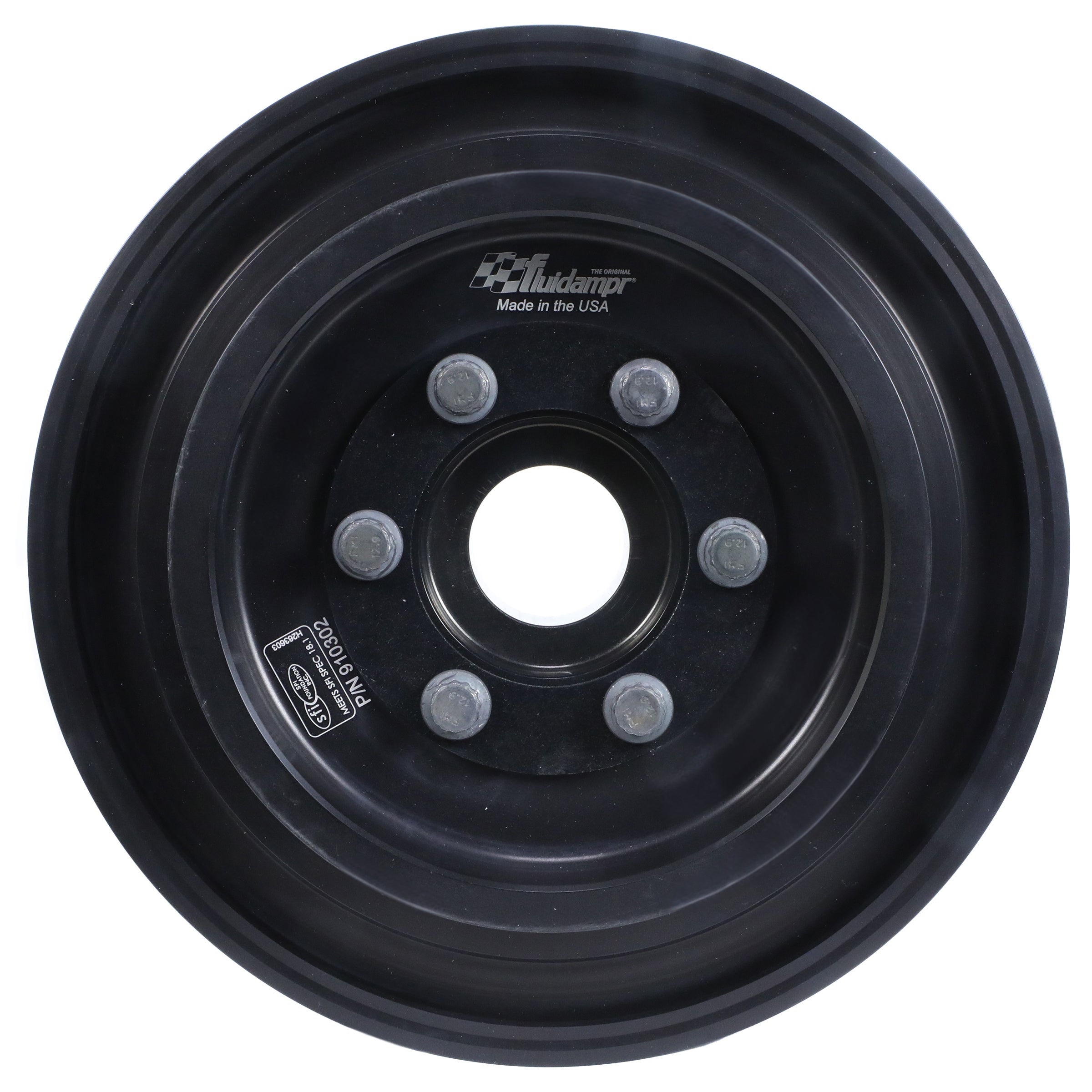 Fluidampr - 910302 - Harmonic Balancer - Fluidampr-SRT Hellcat 6.2L HEMI 11% Overdrive