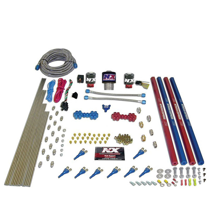 Nitrous Express - PRO-SHK/GAS (200300400500600HP) W/ RAILS LESS BOTTLE - 91206-00