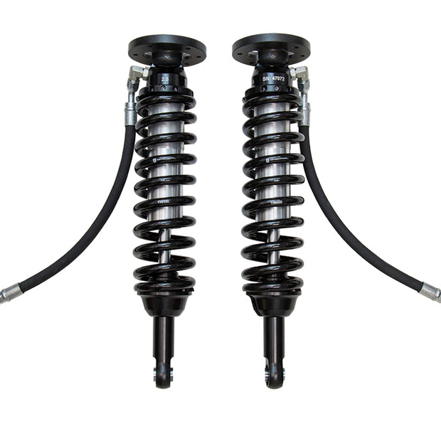 ICON 2009-2013 Ford F-150 4WD 1.75-2.63” Lift Front V.S. 2.5 Series Coilover Kit Remote Reservoir W/ CDCV