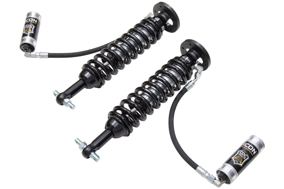 ICON 2014 Ford F-150 4WD 1.75-2.63” Lift Front V.S. 2.5 Series Coilover Kit Remote Reservoir W/ CDCV