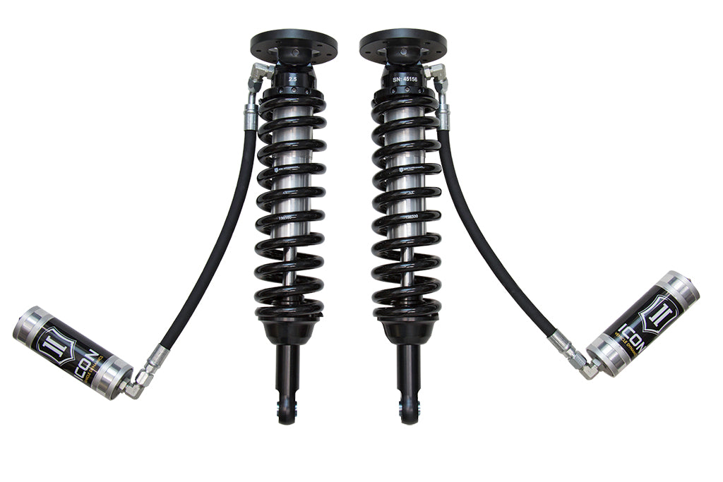 ICON 2009-2013 Ford F-150 2WD 1.75-2.63” Lift Front V.S. 2.5 Series Coilover Kit Remote Reservoir