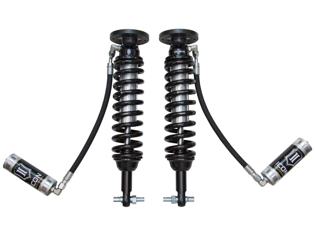 ICON 2014 Ford F-150 4WD 1.75-2.63” Lift Front V.S. 2.5 Series Coilover Kit Remote Reservoir