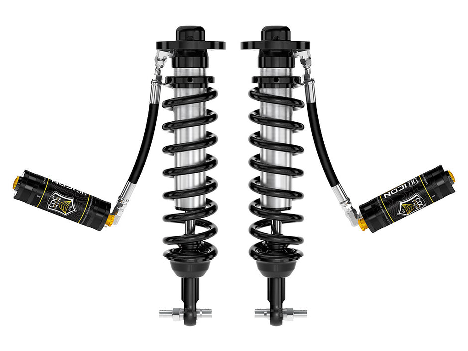ICON 2021-2024 Ford F-150 4WD 0-2.75" Lift Front V.S. 2.5 Series Coilovers Remote Reservoir W/ CDCV Pair