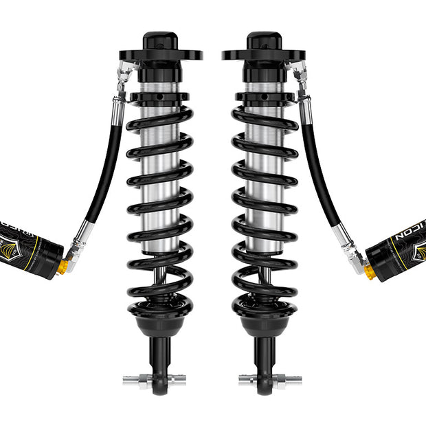 ICON 2021-2024 Ford F-150 4WD 0-2.75" Lift Front V.S. 2.5 Series Coilovers Remote Reservoir W/ CDCV Pair
