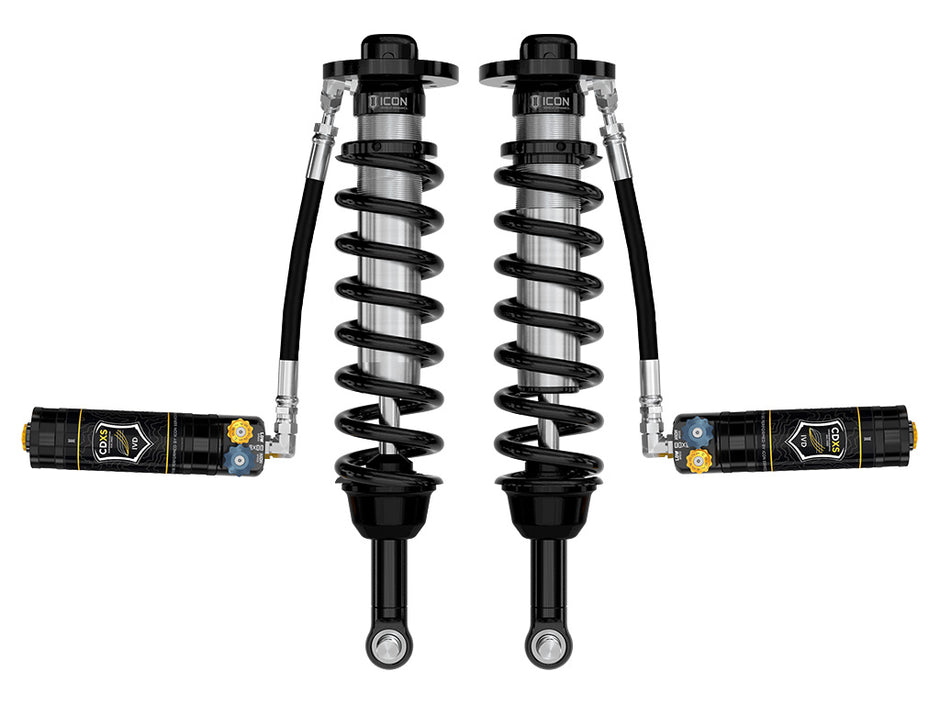 ICON 2021-2024 Ford F-150 4WD 0-2.75" Lift Front V.S. 2.5 Series Coilovers Remote Reservoir W/ CDXS Pair