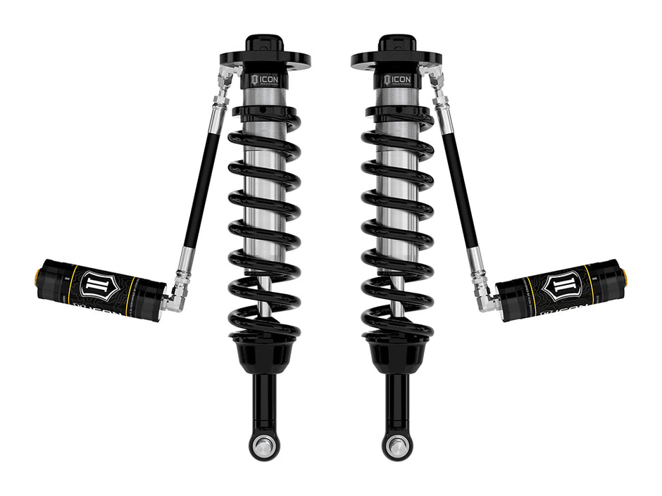 ICON 2021-2024 Ford F-150 4WD/Tremor 3.5-4.5"/2.5-3" Lift Front V.S. 2.5 Series Coilovers Remote Reservoir Pair