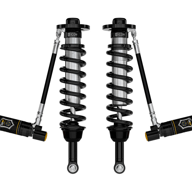 ICON 2021-2024 Ford F-150 4WD 2.75-3.5" Lift Front V.S. 2.5 Series Coilovers Remote Reservoir W/ CDEV Pair