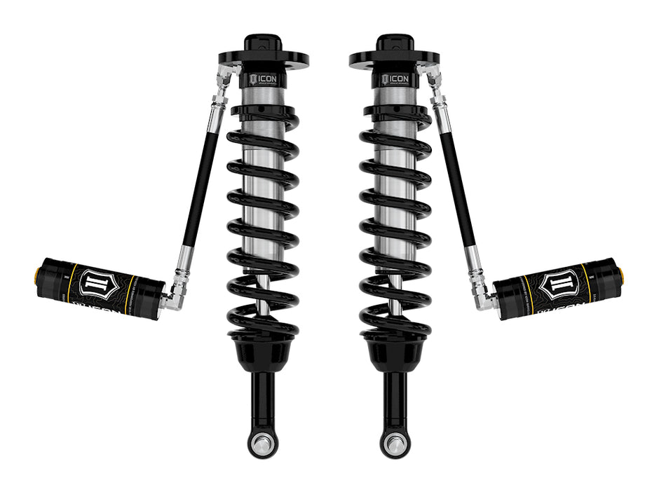 ICON 2021-2024 Ford F-150 4WD 2.75-3.5" Lift Front V.S. 2.5 Series Coilovers Remote Reservoir Pair