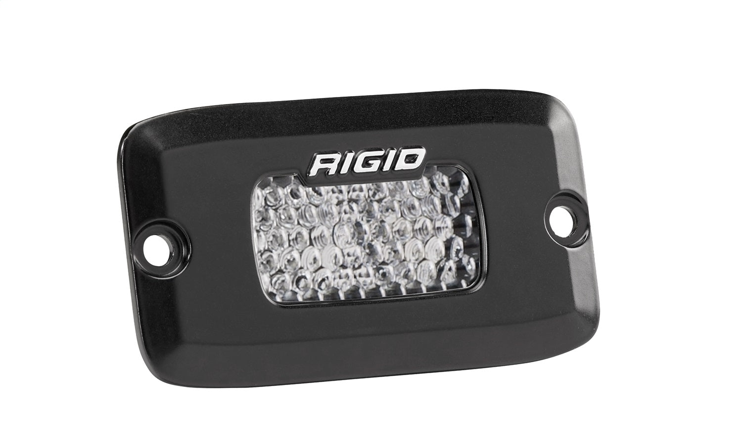 RIGID SR-M Series PRO Flood Diffused Flush Mount Black Housing Single