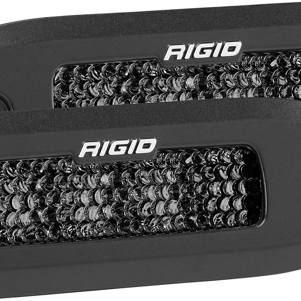 RIGID SR-Q Series PRO Midnight Edition Spot Diffused Flush Mount Pair