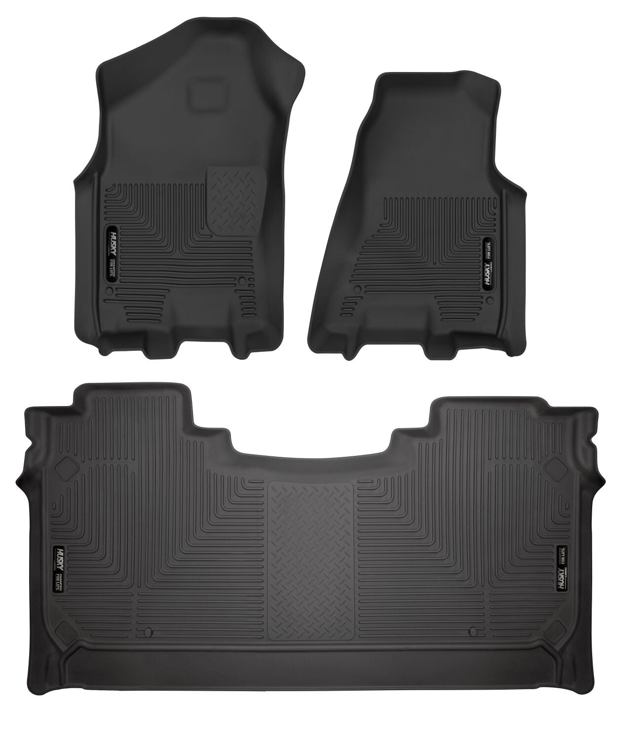 Husky Weatherbeater Front & 2nd Seat Floor Liners 94001