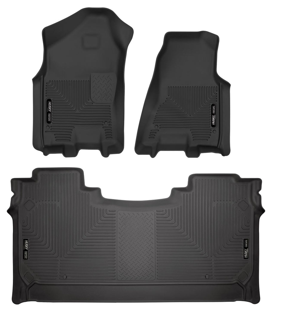 Husky Weatherbeater Front & 2nd Seat Floor Liners 94001