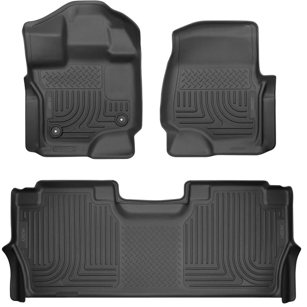 Husky Weatherbeater Front & 2nd Seat Floor Liners 94121