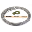 Replacement Steel Winch Rope - 7/16 In X 75 Ft  With Hook