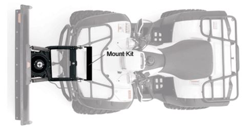 Front Plow Mount Kit For The Polaris Sportsman