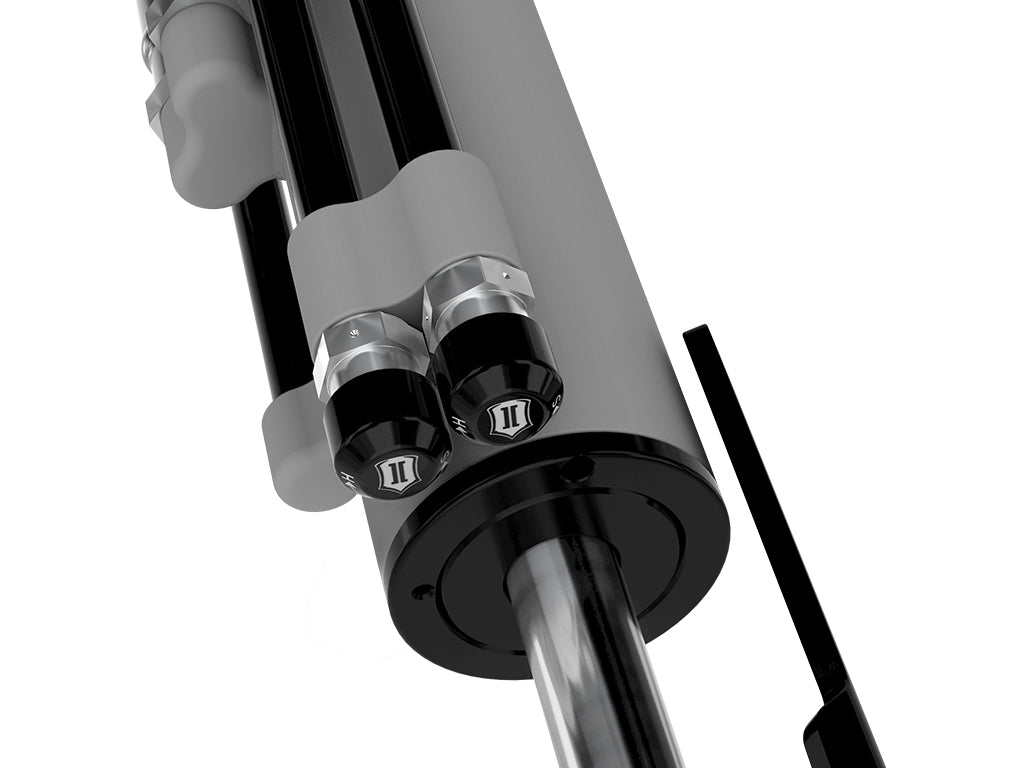 ICON 2021-2025 Ford F-150 Raptor Passenger Rear V.S. 3.0 Series Zeta Bypass RXT Shock Absorber Remote Reservoir W/ CDEV