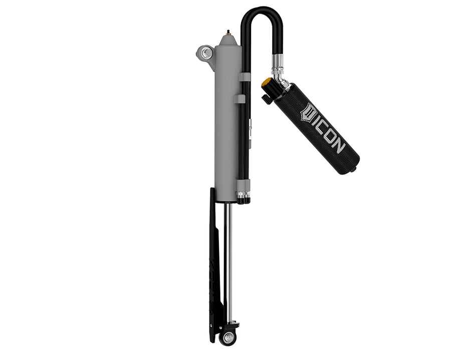 ICON 2021-2025 Ford F-150 Raptor Driver Rear V.S. 3.0 Series Zeta Bypass RXT Shock Absorber Remote Reservoir W/ CDEV