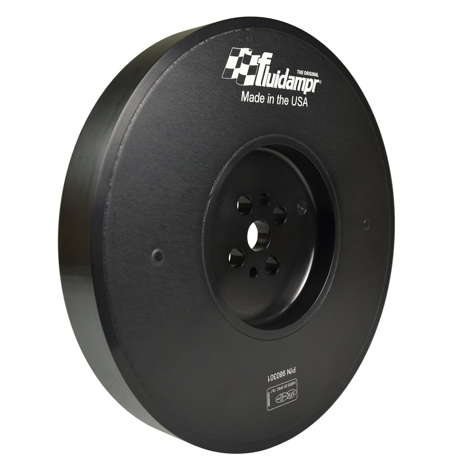 Fluidampr - 980301 - Harmonic Balancer - Fluidampr - Dodge - 5.9L/6.7L Cummins Common Rail - No Pulley - Each