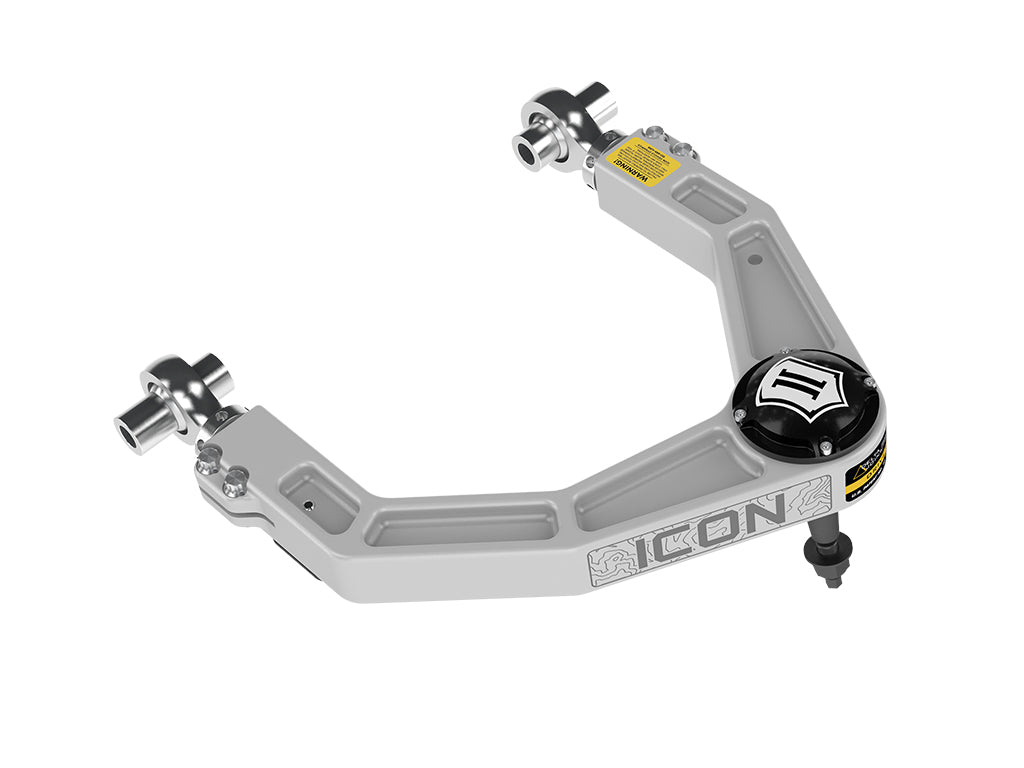 ICON 2021-2025 Ford F-150 Raptor Billet Upper Control Arm W/ Delta Joint Pro Kit