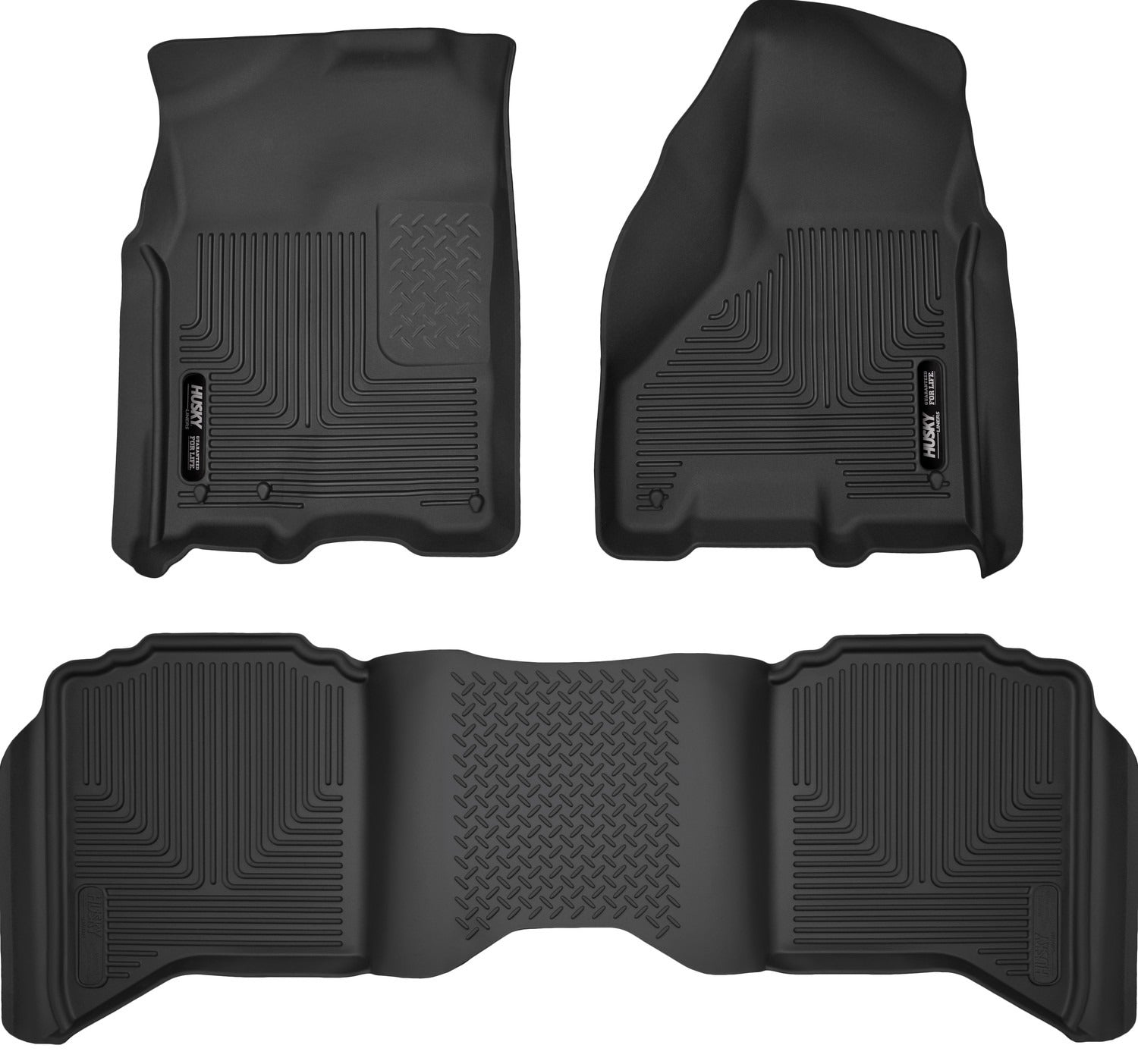 Husky Liners Weatherbeater - Front & 2nd Seat Floor Liners 99001