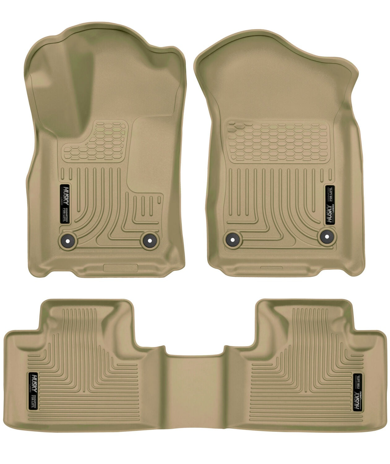 Husky Weatherbeater Front & 2nd Seat Floor Liners 99153