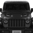 SB Air Hood Scoops For Jeep Wrangler Rubicon / Gladiator (Scoops ONLY) installed in a Jeep